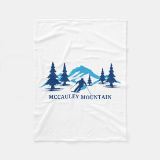 Couverture Polaire Montagne Mccauley New York station de ski skieur