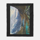 Couverture Polaire Montagnes alpines pittoresques photo (Devant)