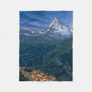 Couverture Polaire Montagnes Le Cervin, Zermatt, Alpes suisses