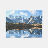 Couverture Polaire Montagnes | Mont Blanc Massif, France (Devant (Horizontal))