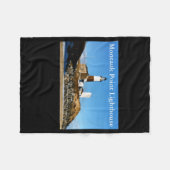 Couverture Polaire Montauk Int Lighthouse New York  (Devant (Horizontal))