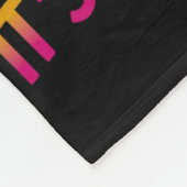 Couverture Polaire Montée et brillance de snowboard Retro 80s Sno (Coin)