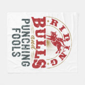 Couverture Polaire Monter des taureaux et Punching des Fools (Devant (Horizontal))