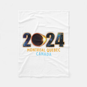 Couverture Polaire Montréal Québec Canada Éclipse solaire totale 2024