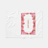 Couverture Polaire Montrez l'amour au 14 février. (Devant (Horizontal))