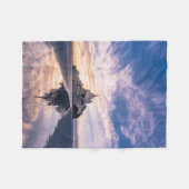 Couverture Polaire Monuments | Mont Saint-Michel, Normandy France (Devant (Horizontal))