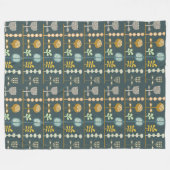 Couverture Polaire Mood Unique Artiste Designer tendance (Devant (Horizontal))