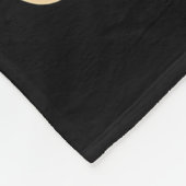 Couverture Polaire Mooey Christmas Highland Cow Funny Santa Hat Desig (Coin)