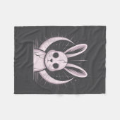 Couverture Polaire Moonlight Bunny Nge Alt Rabbit Horror Witch Moon C (Devant (Horizontal))