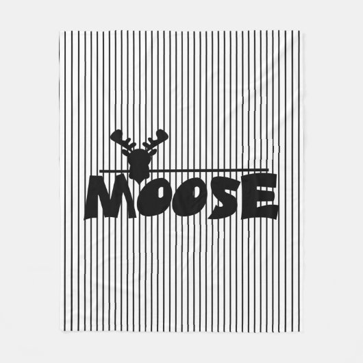 Couverture Polaire Moose (Devant)