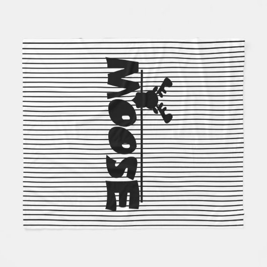 Couverture Polaire Moose (Devant (Horizontal))