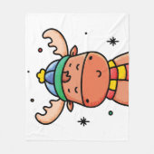 Couverture Polaire Moose Baby (Devant)