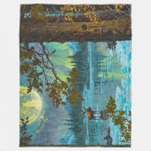 Couverture Polaire Moose et Moelle d'hiver du Canada (Devant)