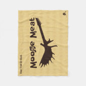 Couverture Polaire Moose Meat Rock Band Fleece Blanket (Devant)