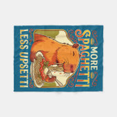 Couverture Polaire More Spaghetti Less Upsetti Capybara (Devant (Horizontal))