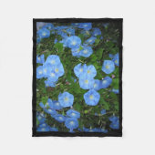 Couverture Polaire "Morning Glories" (Devant)