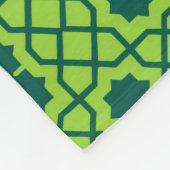 Couverture Polaire moroccan zelij (Coin)