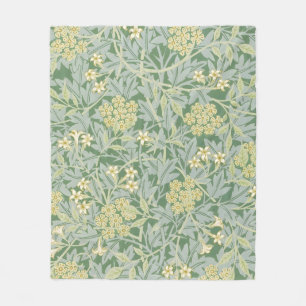 Couverture Polaire Morris Vigne & Jasmin Jardin Fleur Classique