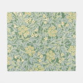 Couverture Polaire Morris Vine & Jasmine Jardin Fleur Classique (Devant (Horizontal))