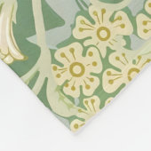Couverture Polaire Morris Vine & Jasmine Jardin Fleur Classique (Coin)