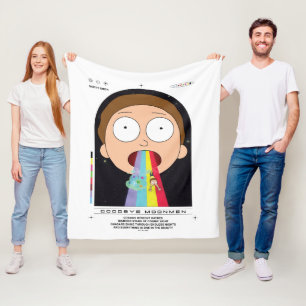 Couverture Polaire Morty Goodbye Moonmen Citation Graphique