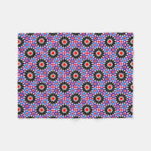 Couverture Polaire Mosaic Legacy: Andalusian Moroccan Zellige Art (Devant (Horizontal))