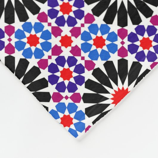 Couverture Polaire Mosaic Legacy: Andalusian Moroccan Zellige Art (Coin)