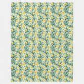 Couverture Polaire Mosaïque décorative méditerranéenne (Devant)