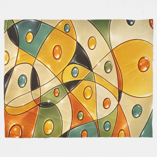 Couverture Polaire Mosaïque Solar Crest (Devant (Horizontal))