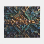 Couverture Polaire Mosaïque verticale 3D extrême (Devant (Horizontal))