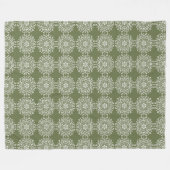 Couverture Polaire Moss Mandala (Devant (Horizontal))