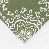 Couverture Polaire Moss Mandala (Coin)