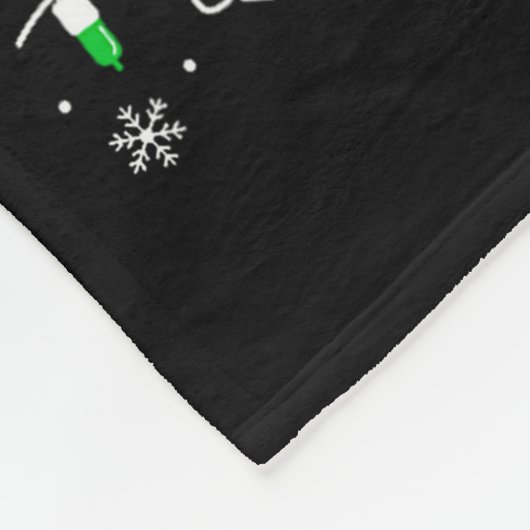 Couverture Polaire Most Likely To Offer Santa A Beer Funny Drinking C (Coin)