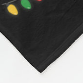 Couverture Polaire Most Likely To Play Ice Hockey With Santa Family C (Coin)