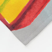 Couverture Polaire Motel de Phoenix d'aquarelle (Coin)