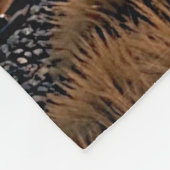 Couverture Polaire Moteur de train à vapeur dans une tempête (Coin)