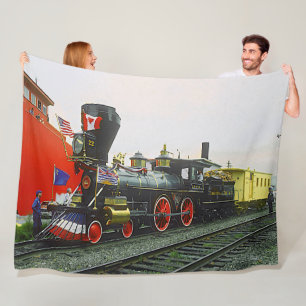 Couverture Polaire Moteur de train à vapeur Virginia & Truckee 22