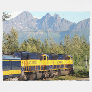 Couverture Polaire Moteur et montagnes des locomotives du chemin de f