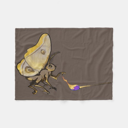 Couverture Polaire Moth (Devant (Horizontal))