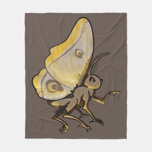 Couverture Polaire Moth (Devant)