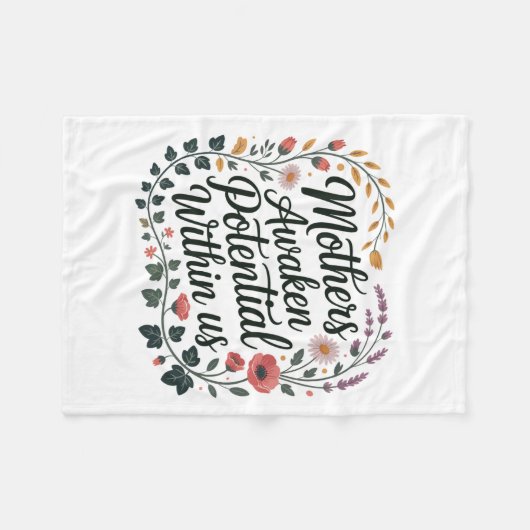 Couverture Polaire Mothers Awaken Potential Within Us (Devant (Horizontal))