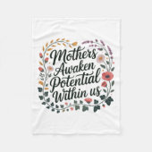 Couverture Polaire Mothers Awaken Potential Within Us (Devant)