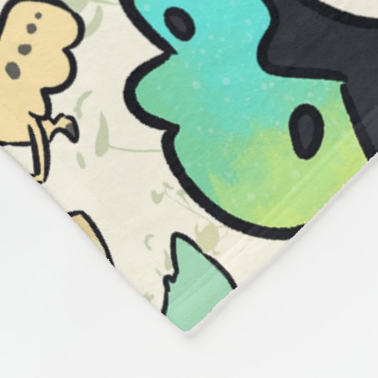 Couverture Polaire Mothman Motif (Coin)