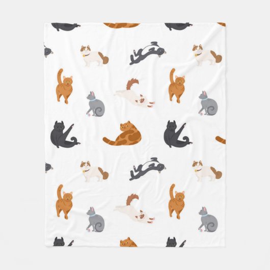 Couverture Polaire Motif (Devant)