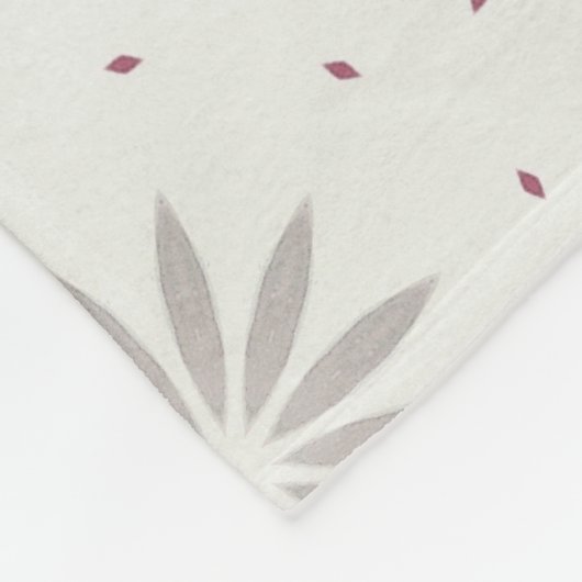 Couverture Polaire Motif (Coin)