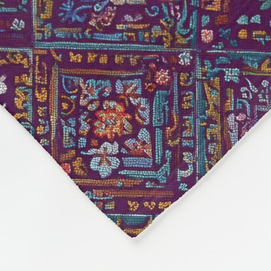 Couverture Polaire Motif (Coin)
