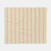 Couverture Polaire Motif 4 de Chevron (Devant (Horizontal))