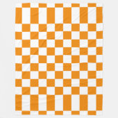 Couverture Polaire Motif à carreaux (Devant)