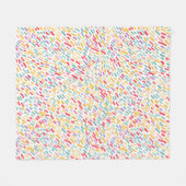 Couverture Polaire Motif à eau douce (Devant (Horizontal))