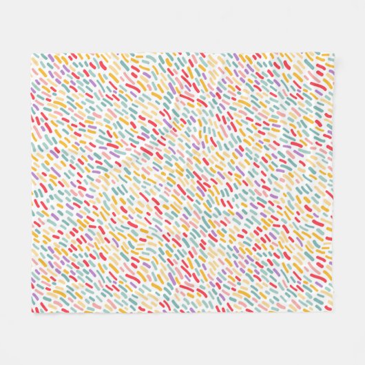 Couverture Polaire Motif à eau douce (Devant (Horizontal))